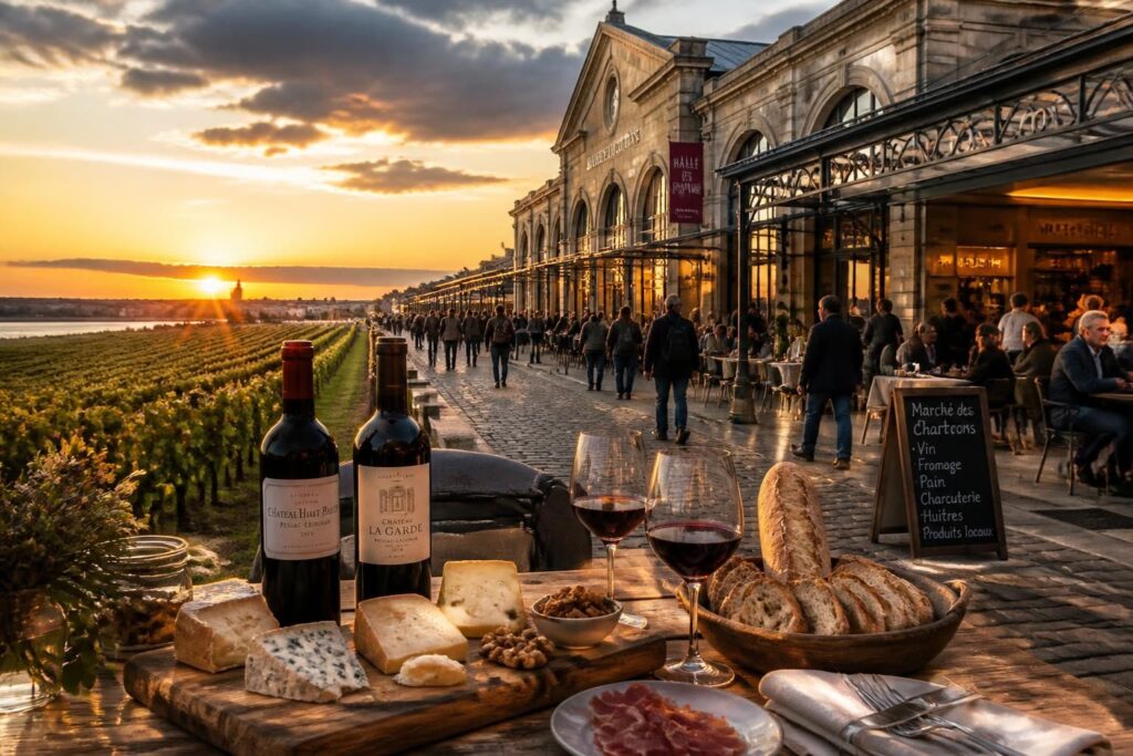 découvrez bordeaux en 48 heures à travers ses vignobles réputés, ses halles animées et ses belles tables pour une escapade gourmande inoubliable.