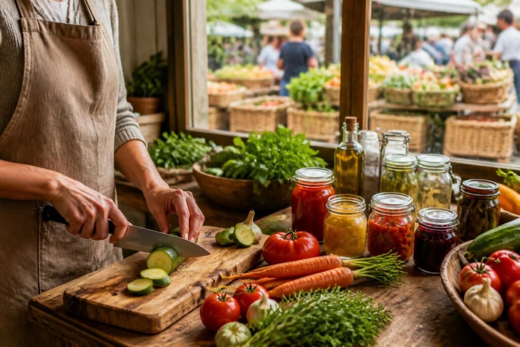 découvrez comment cuisiner local et fait maison grâce à notre guide des meilleurs produits frais et des circuits courts pour une alimentation saine et responsable.