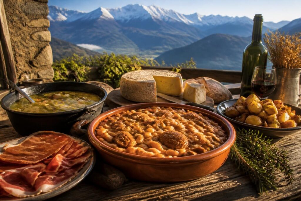 découvrez les saveurs authentiques de la cuisine des pyrénées et du comminges avec des spécialités de montagne et des recettes traditionnelles du terroir.
