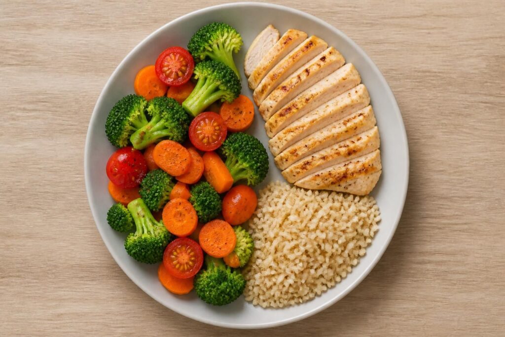 découvrez comment créer une assiette équilibrée facilement grâce à la méthode simple des proportions pour une alimentation saine au quotidien.