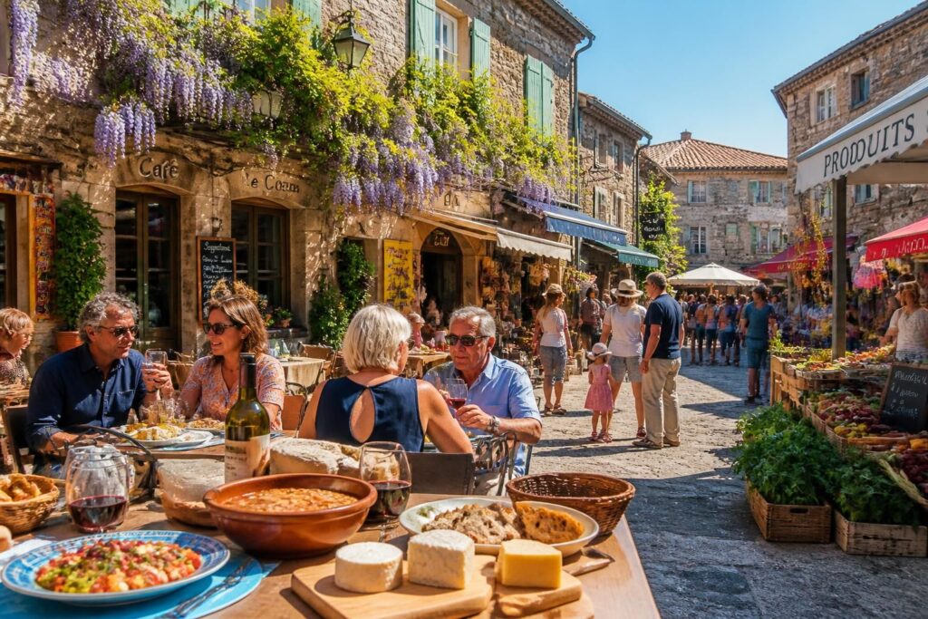 découvrez les villages d'occitanie où la gastronomie locale est à l'honneur. partez à la visite de ces charmants villages où l'on mange bien, entre saveurs authentiques et traditions culinaires.