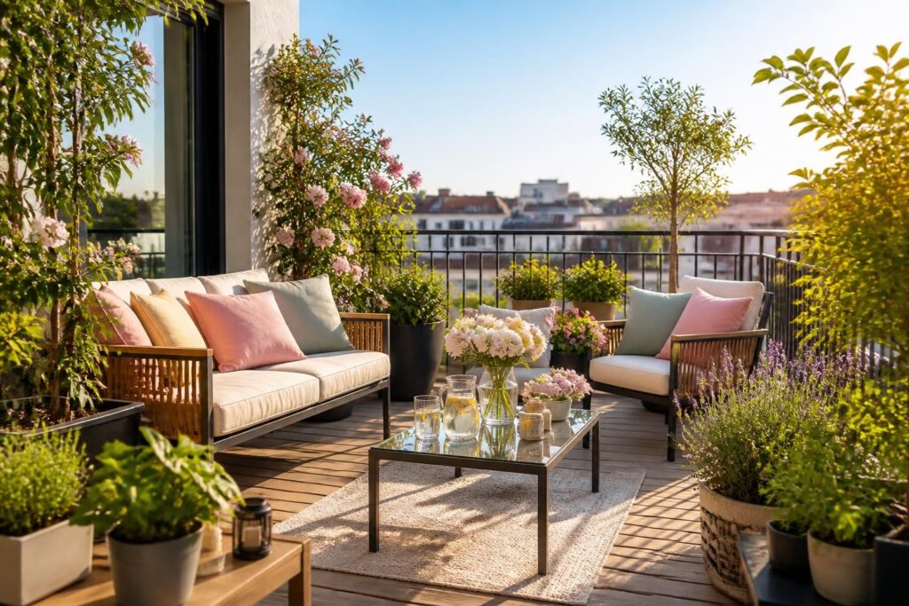 découvrez comment aménager votre terrasse et balcon pour profiter pleinement des beaux jours en recevant en plein air, avec des idées déco et conseils pratiques.