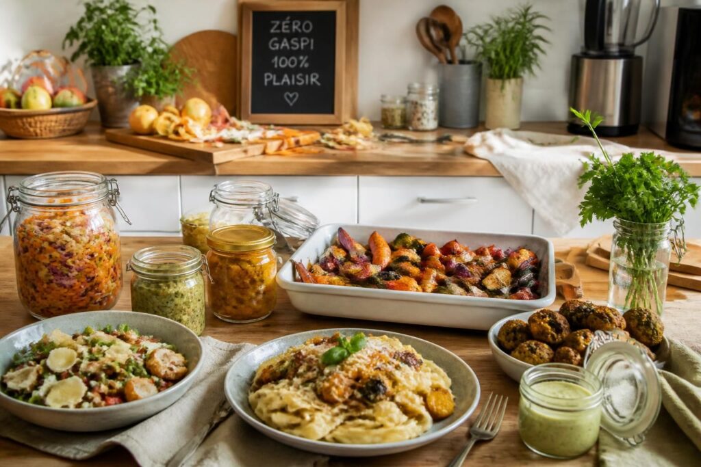 découvrez comment transformer vos restes en délicieux plats zéro gaspi, pour cuisiner malin et réduire le gaspillage alimentaire au quotidien.