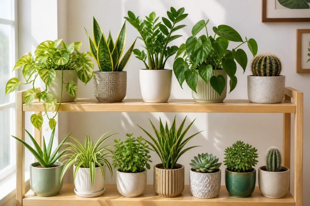 découvrez 12 plantes d'intérieur faciles à entretenir, idéales pour les débutants souhaitant verdir leur maison sans souci.