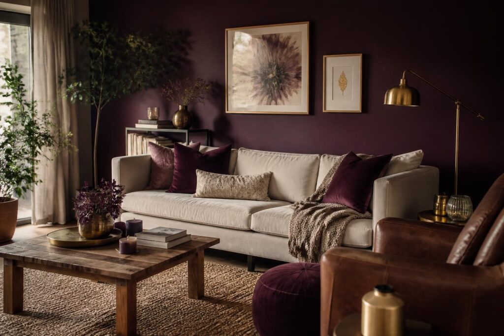 découvrez comment intégrer la couleur prune dans une décoration chaleureuse et élégante pour créer une ambiance cosy et accueillante dans votre intérieur.