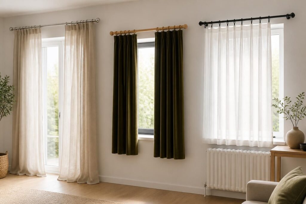découvrez comment bien choisir vos rideaux en sélectionnant le tissu, la longueur et la tringle adaptés pour sublimer votre intérieur.